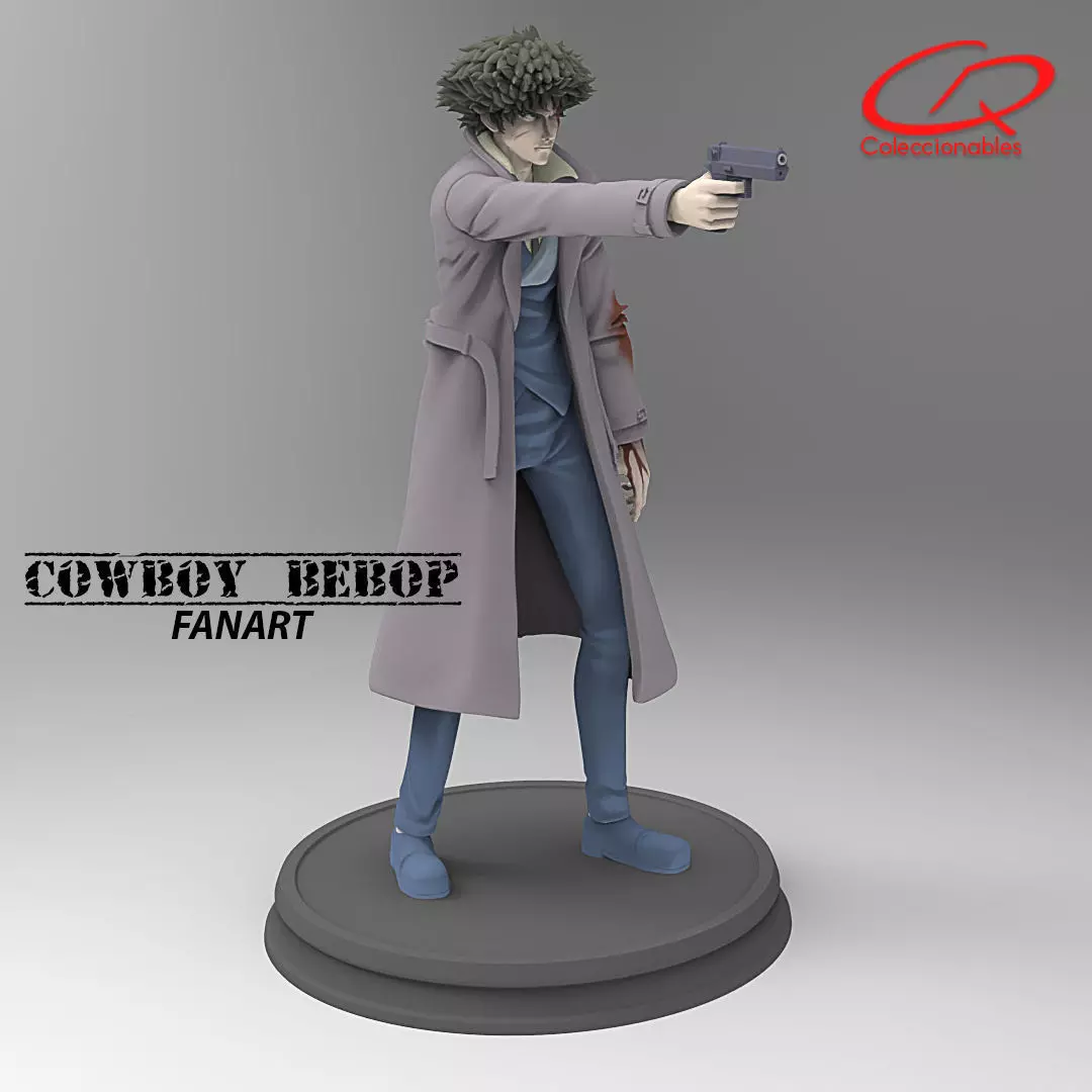 Cowboy Bebop Vol 2 - Spike full figure 3D print model