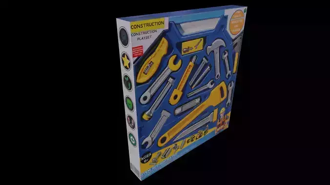 Construction Playset - GAME READY PBR