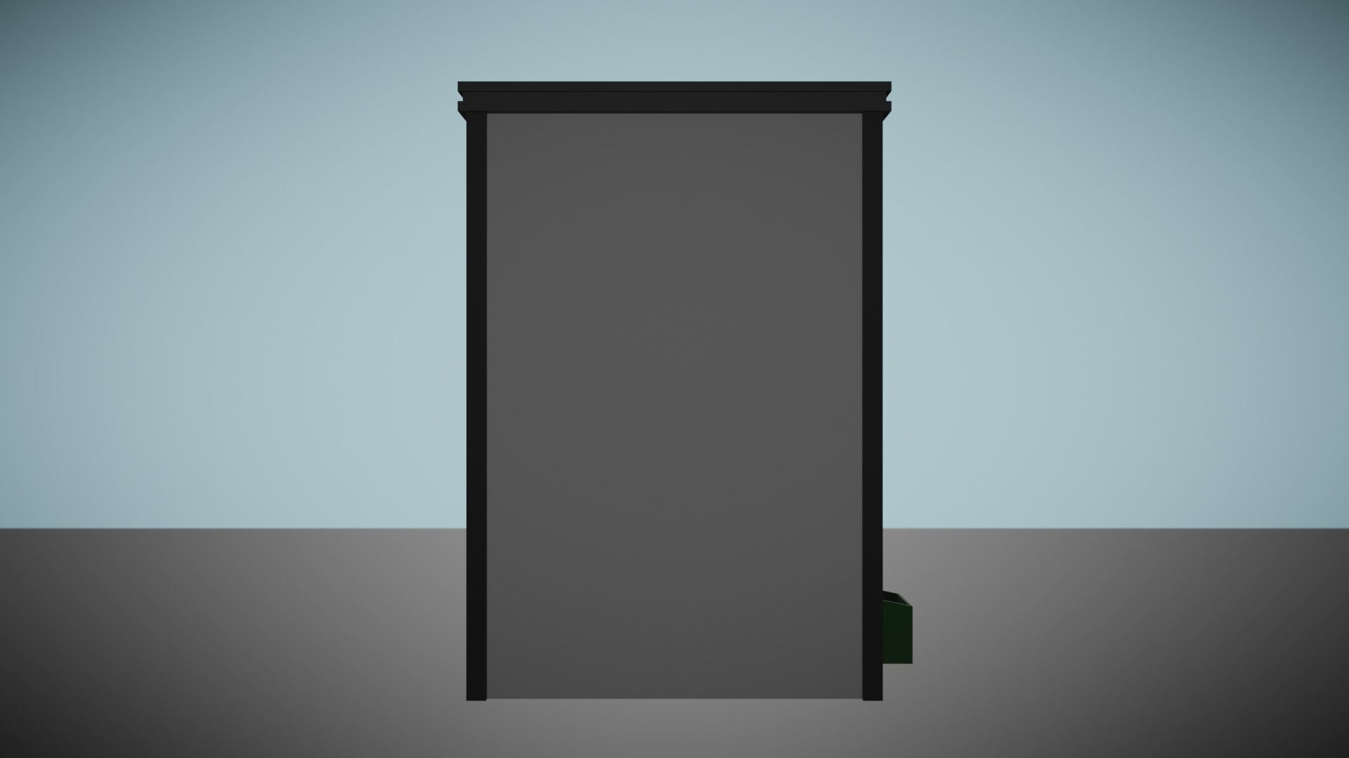 Low Poly Apartment Low-poly 3D model_5