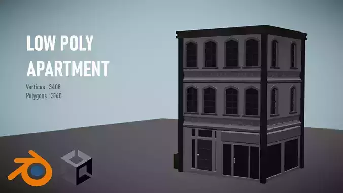 Low Poly Apartment