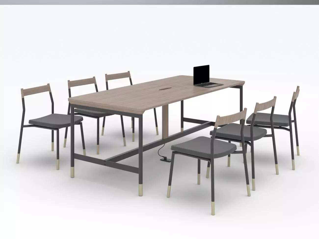 Meeting table 3D model