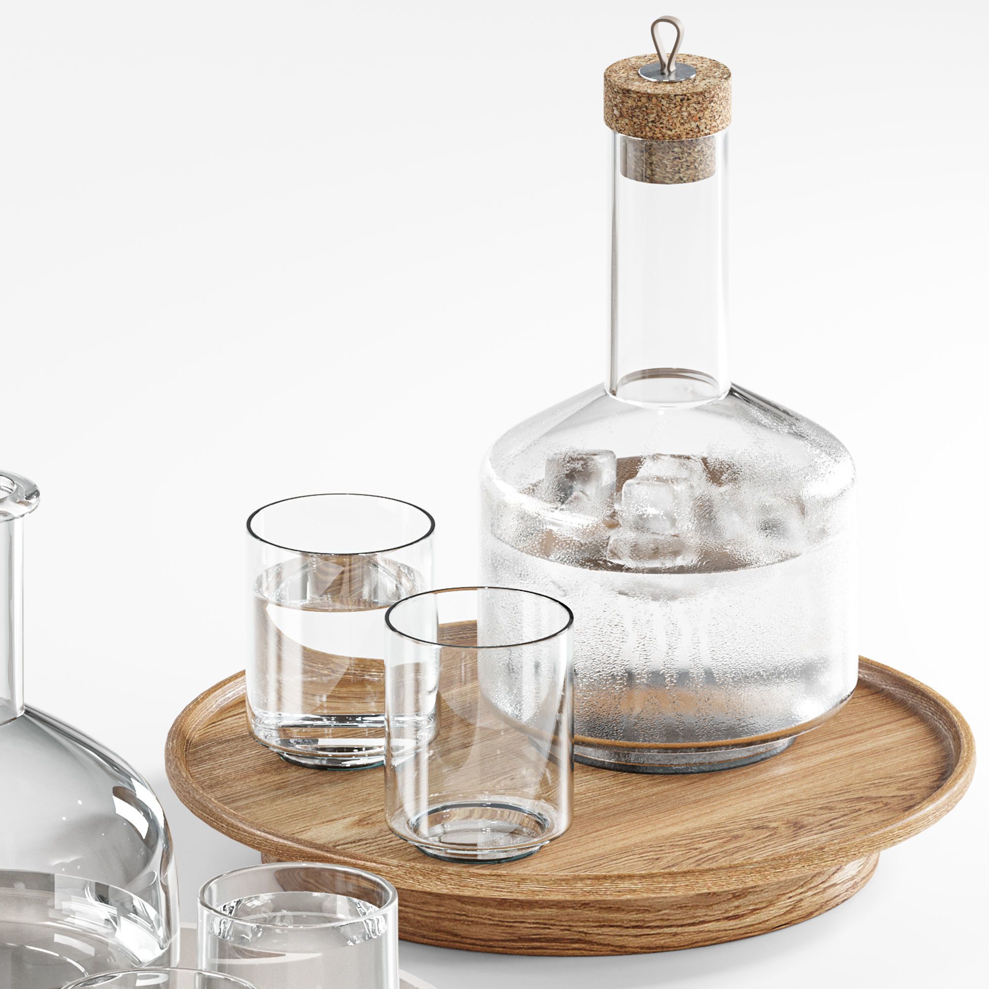 Dishes tableware set 10 3D model_5