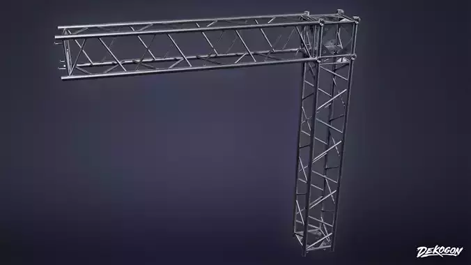 HOLLYWOOD - Structural Beam 01 - LOW POLY