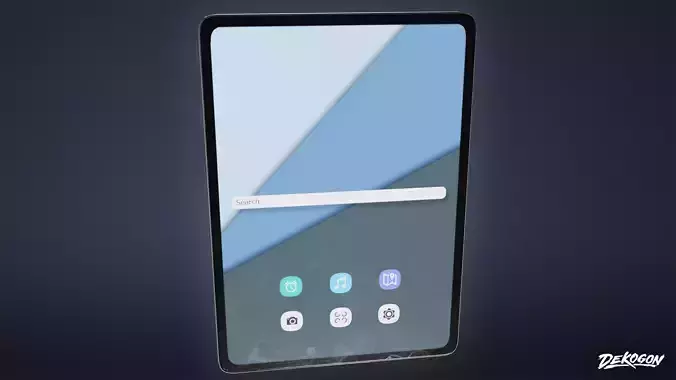 HOLLYWOOD - Tablet 01 - LOW POLY