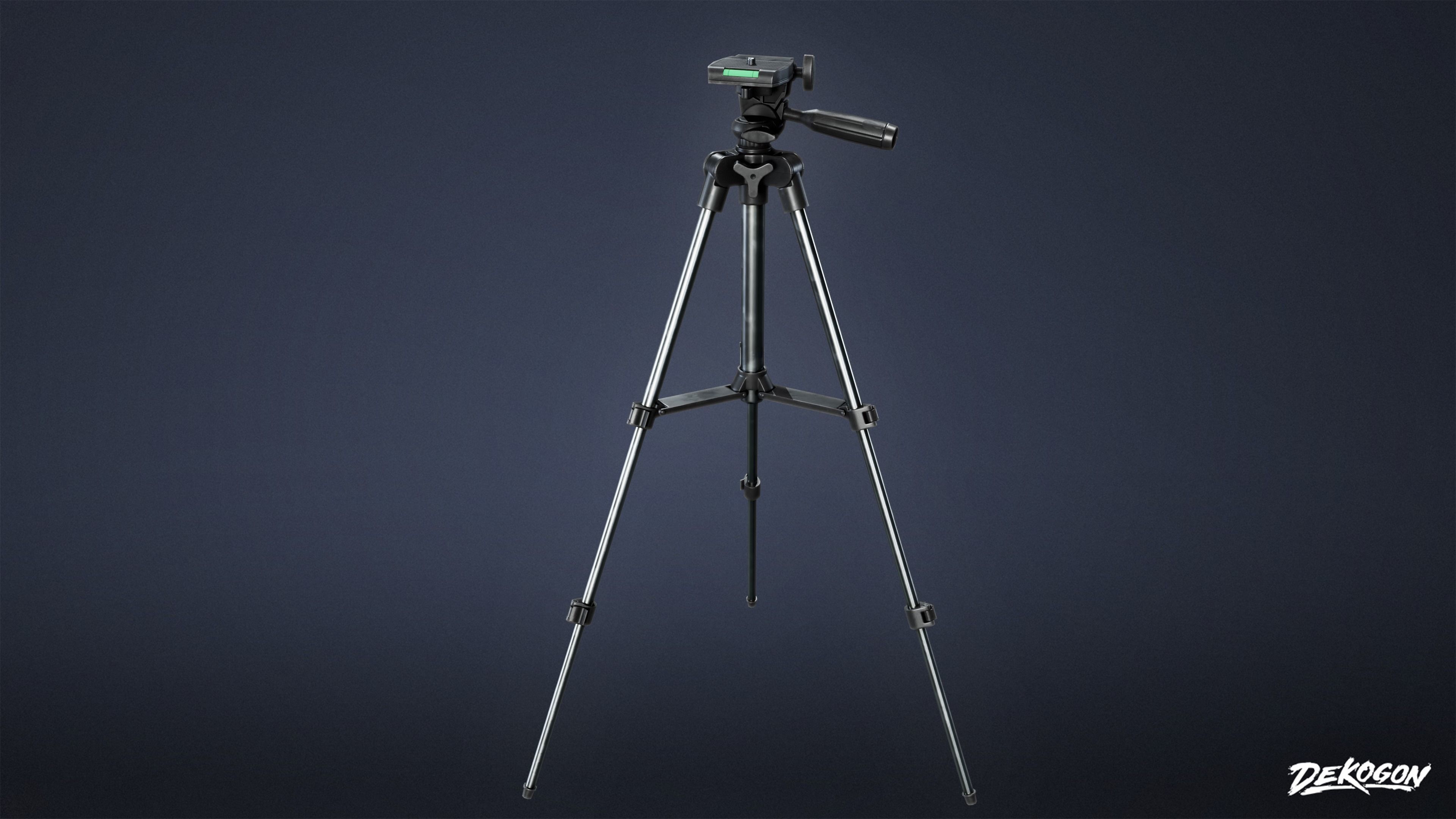 HOLLYWOOD - Tripod 01 - LOW POLY Low-poly 3D model_2