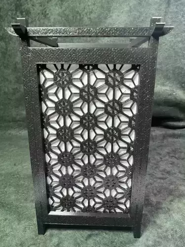 Kumiko Japanese Shoji Lantern - Sakura 3D print model