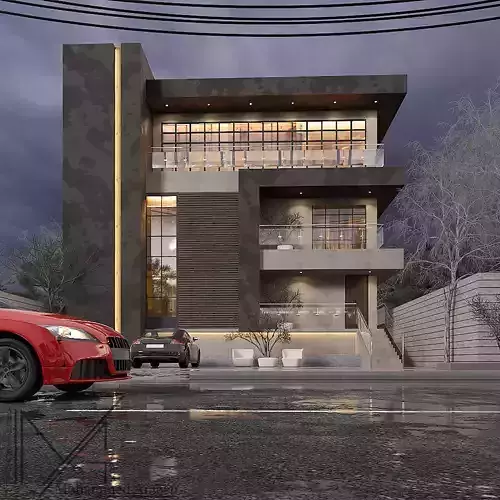 Exterior design EDB 3D model