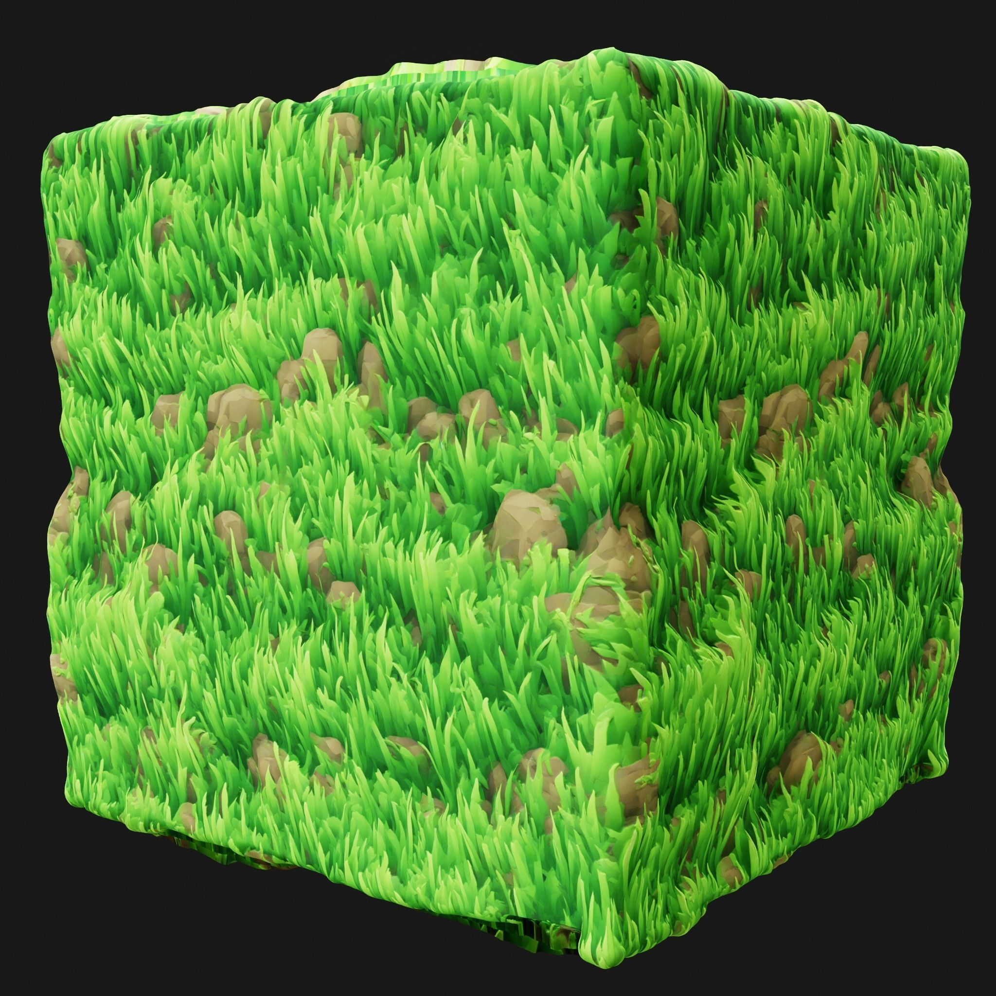 Stylized Grass Seamless Texture  Texture_4