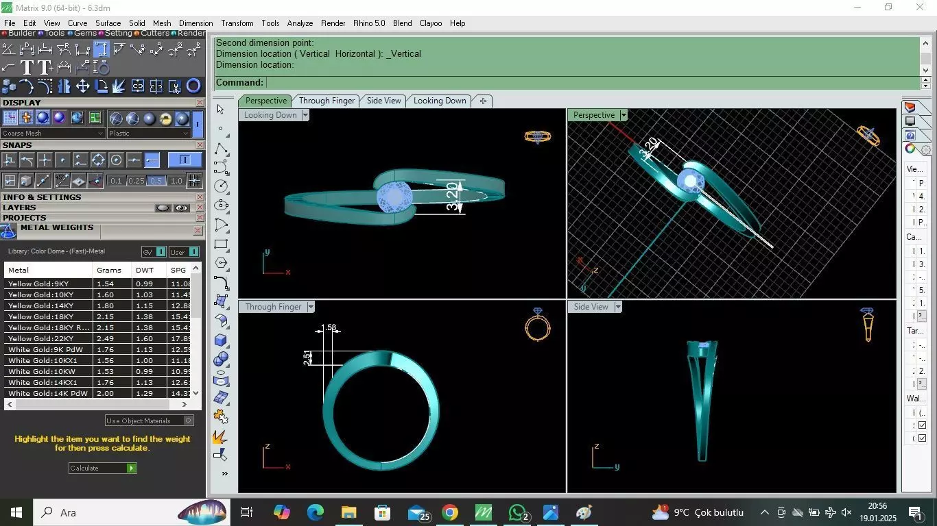 sen ben tektas yuzuk  3D model_0