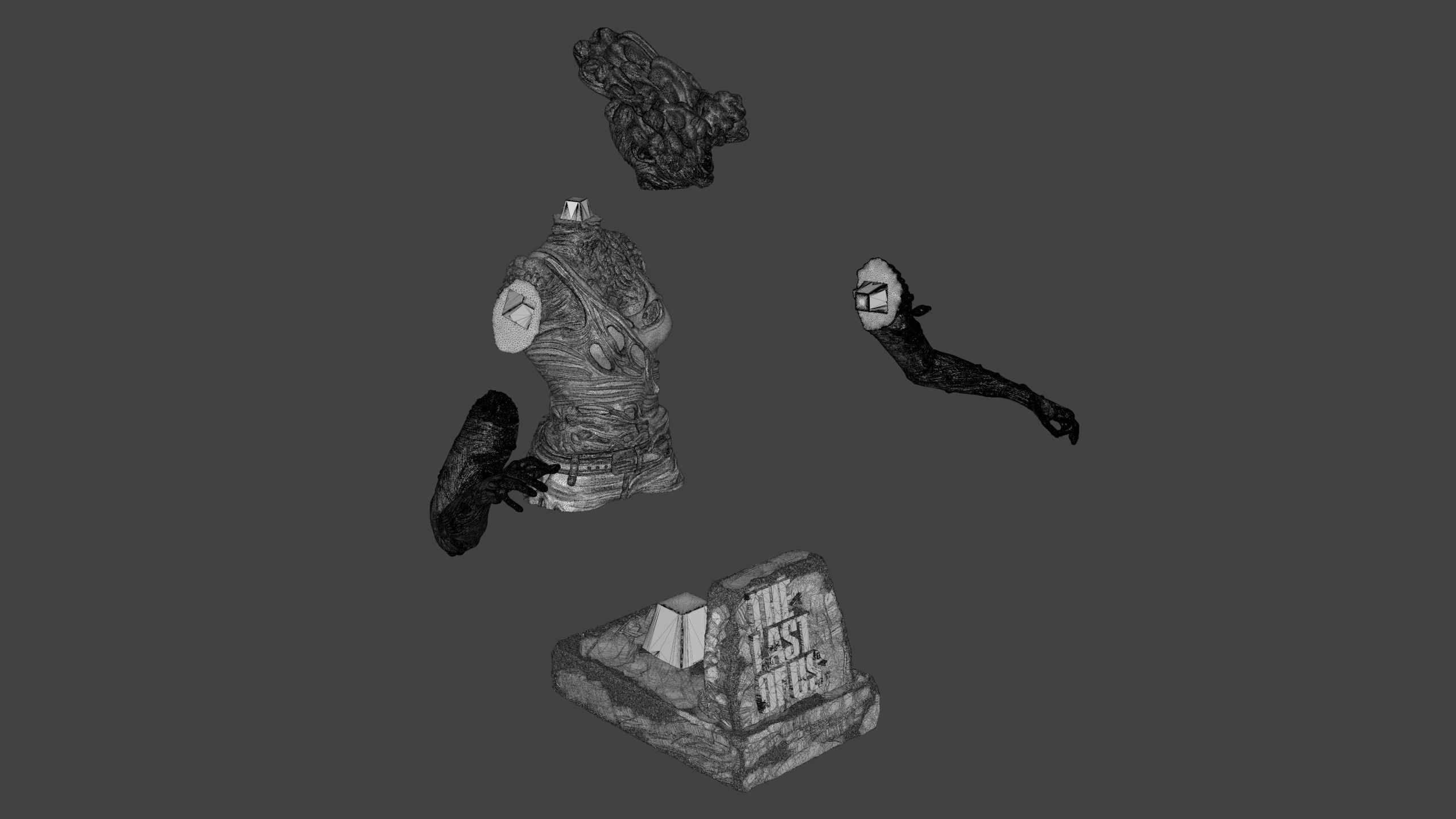 Clicker Bust 3D print model_20