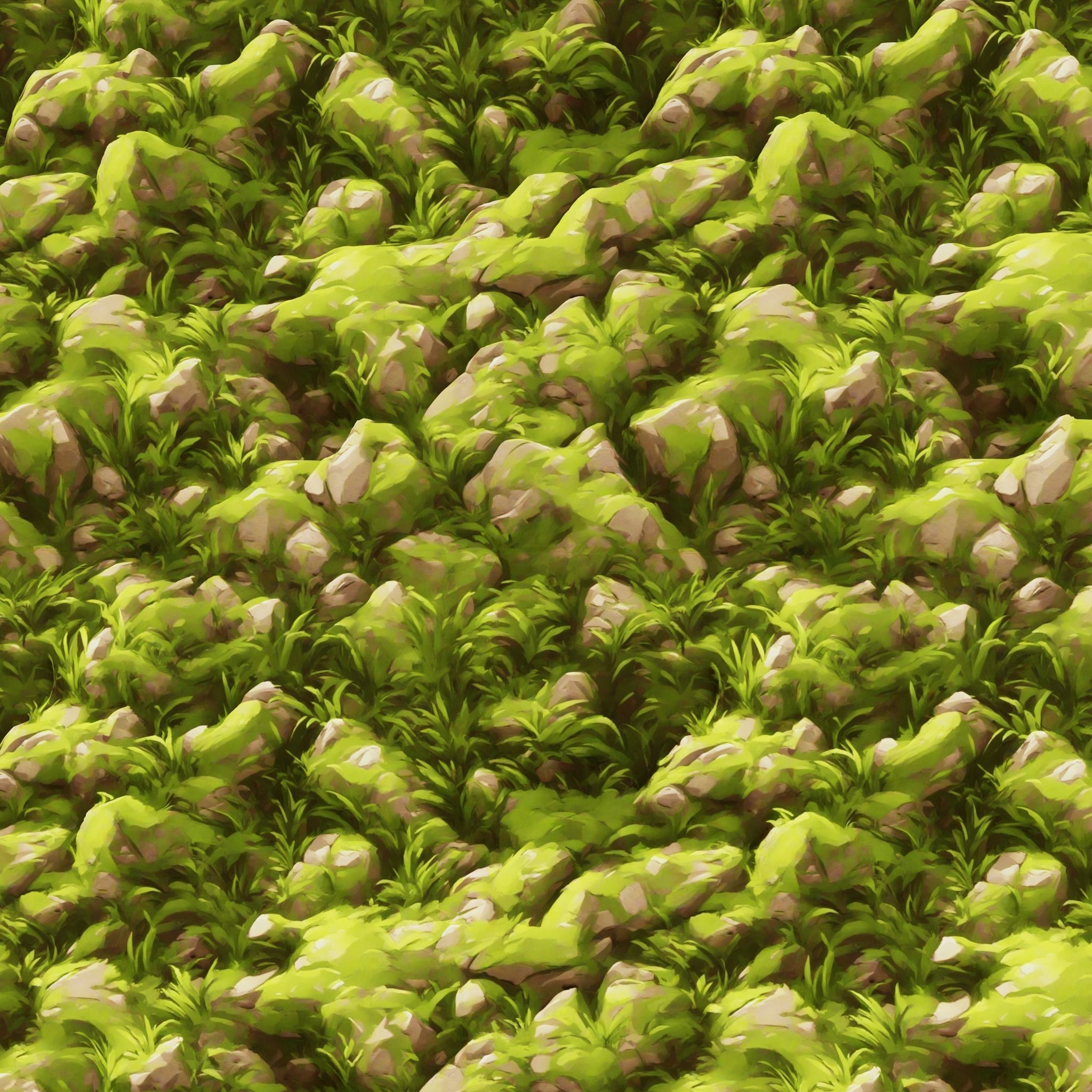 Stylized Ground Seamless Texture  Texture_5