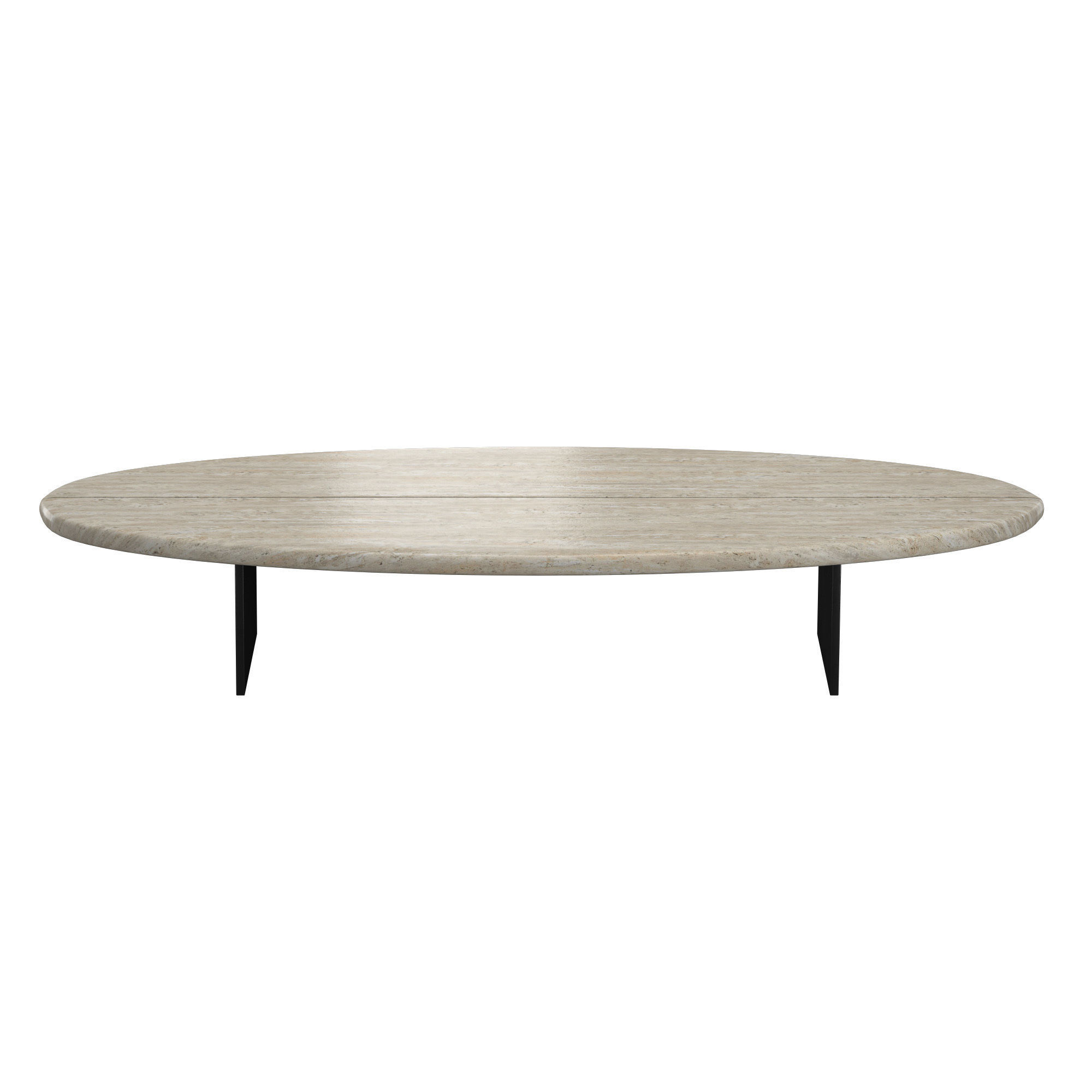 WHITE PEBBLE COFFEE TABLE 3D model_2