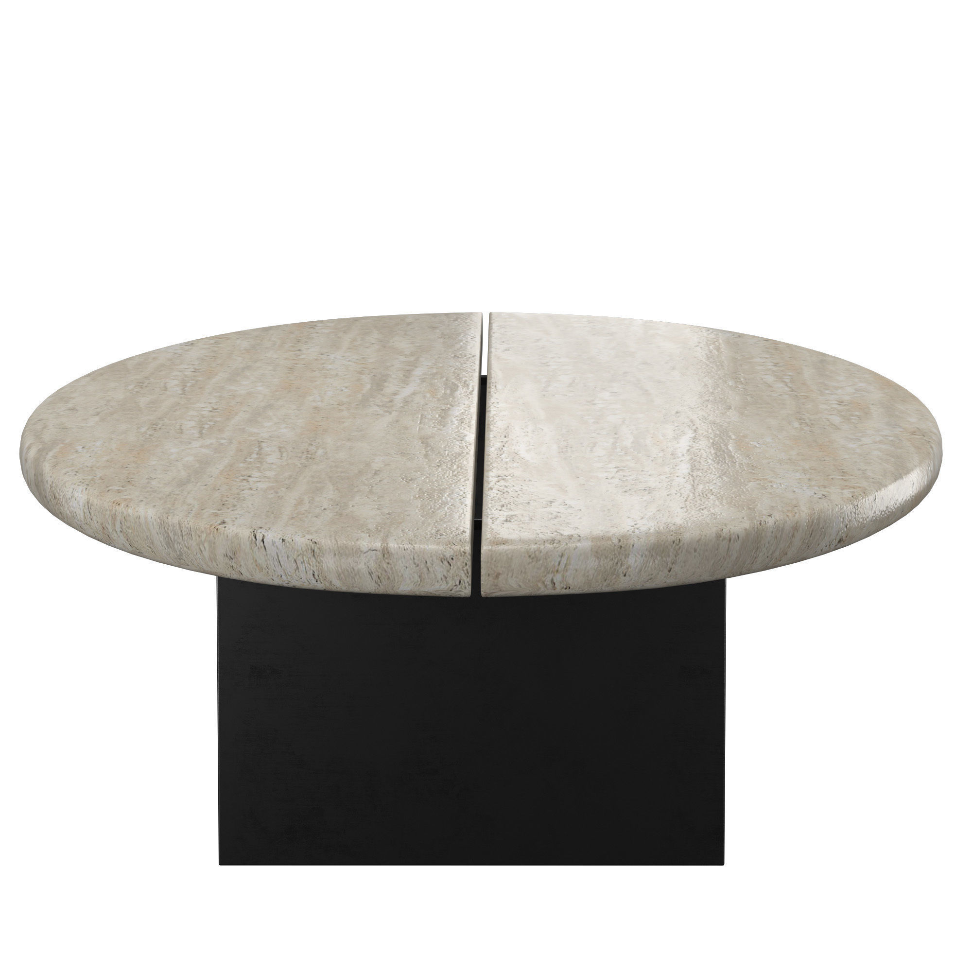 WHITE PEBBLE COFFEE TABLE 3D model_4