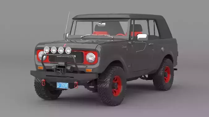 1967 International Scout 800 Sporttop Custom