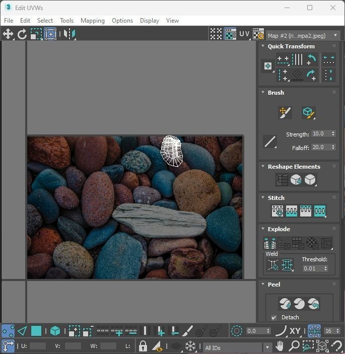 Rocks Set 3D model_35