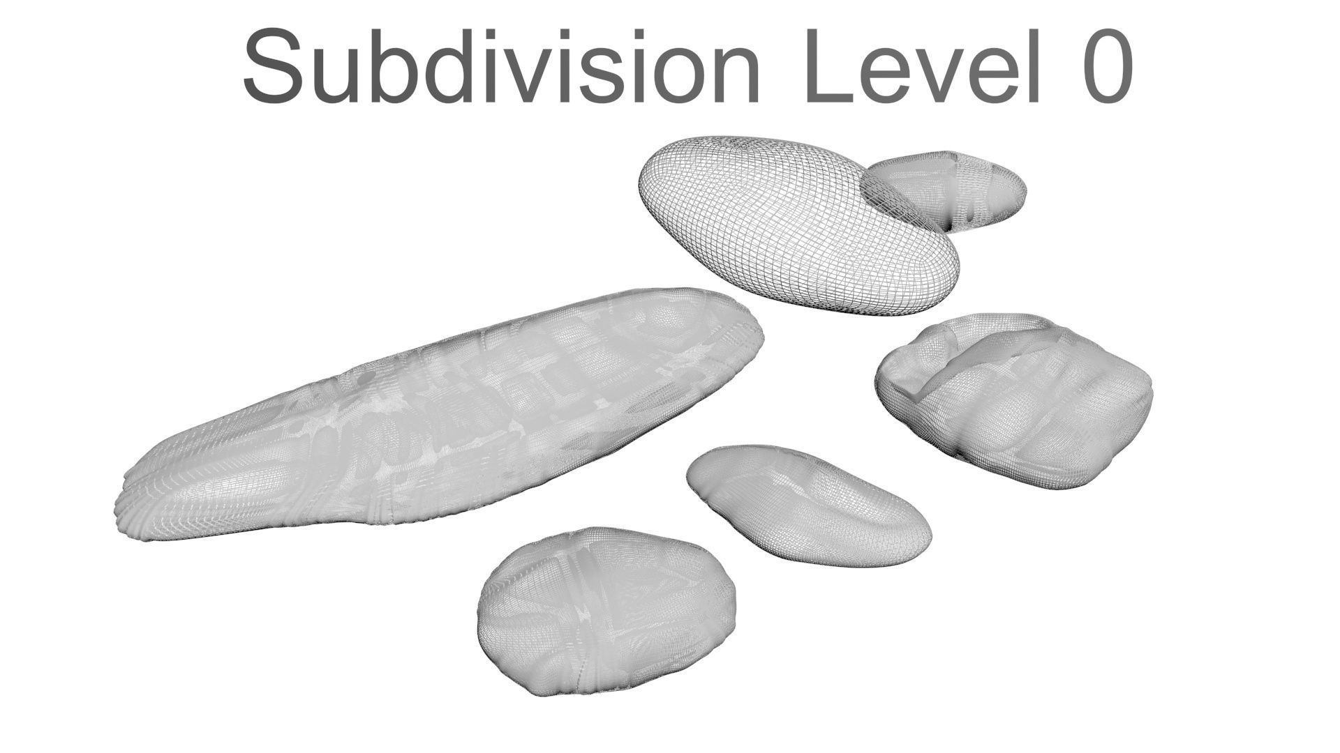 Rocks Set 3D model_30