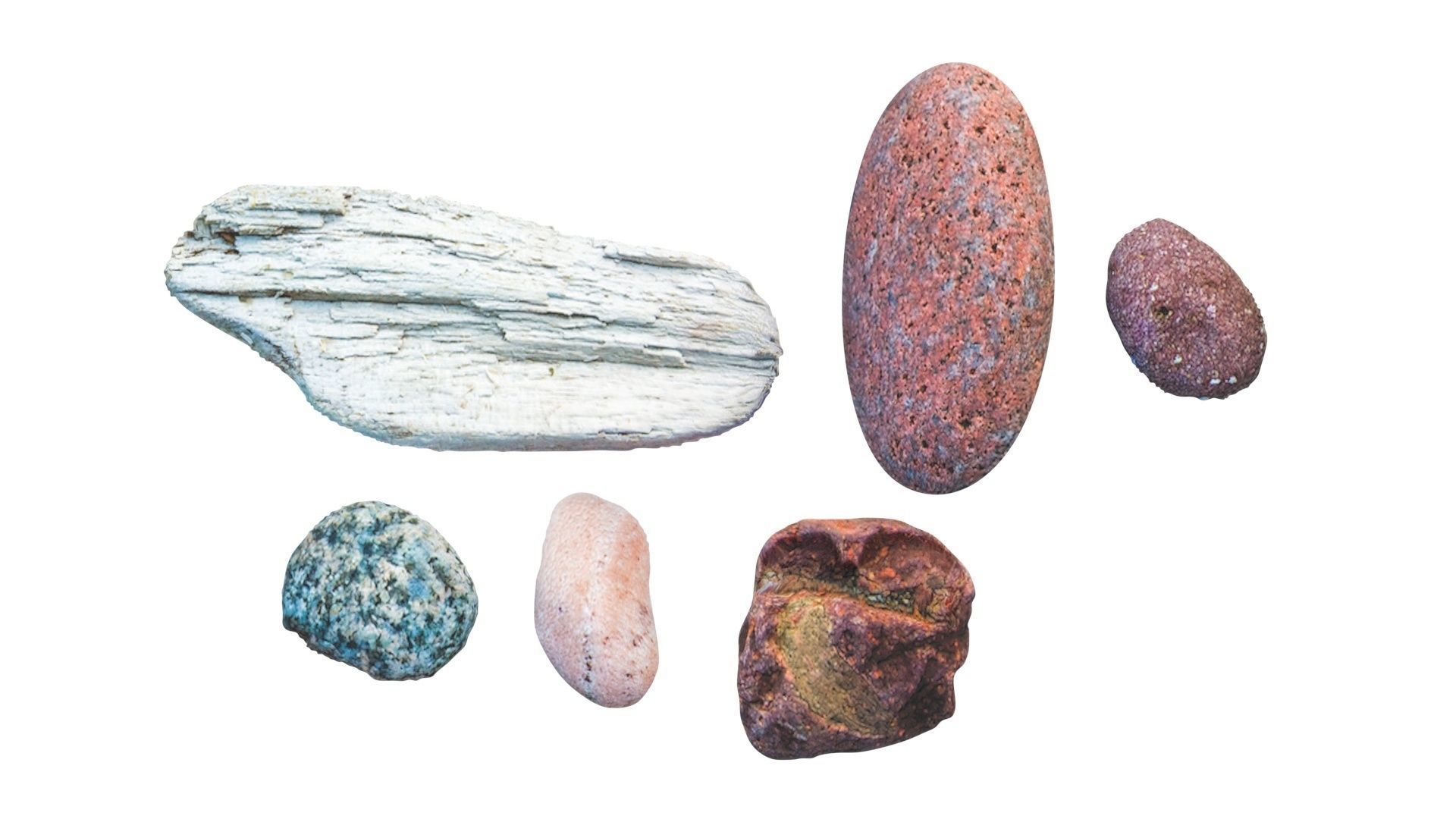 Rocks Set 3D model_12