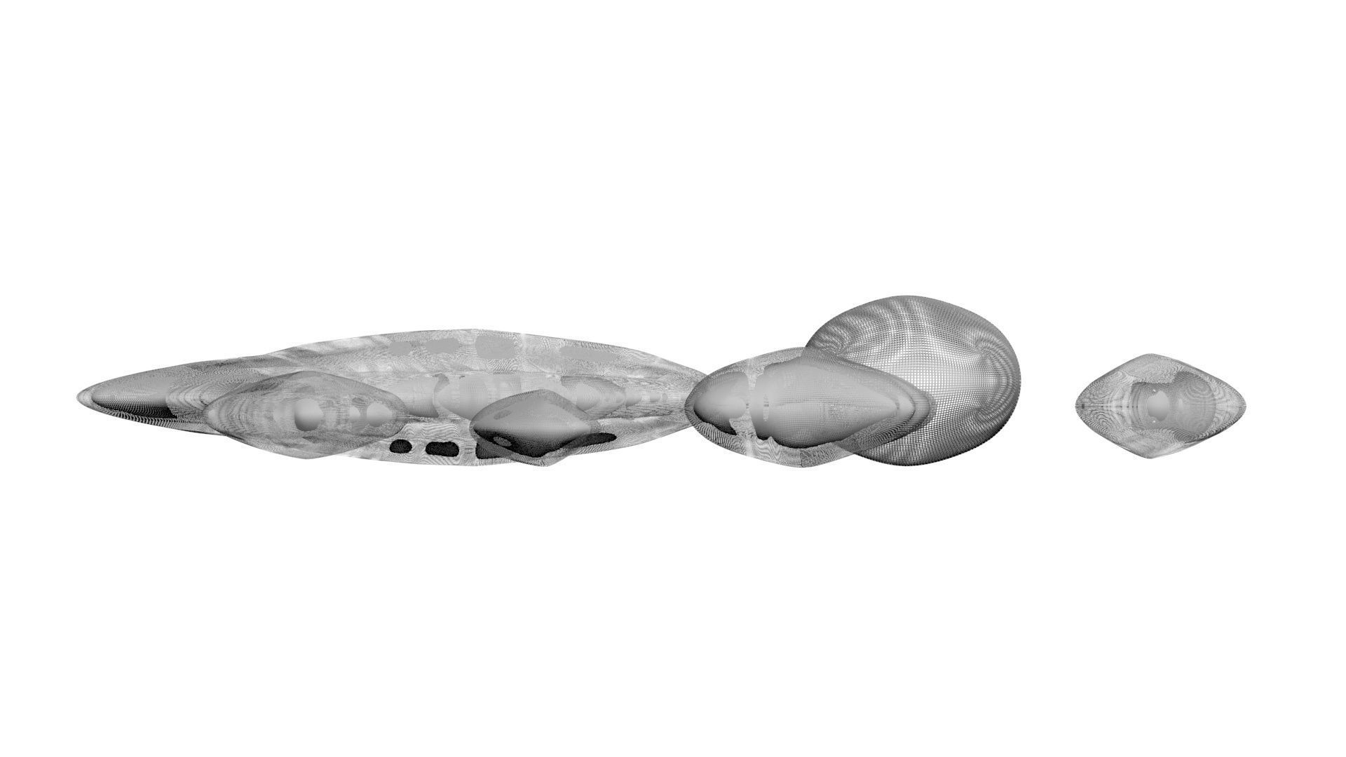 Rocks Set 3D model_24