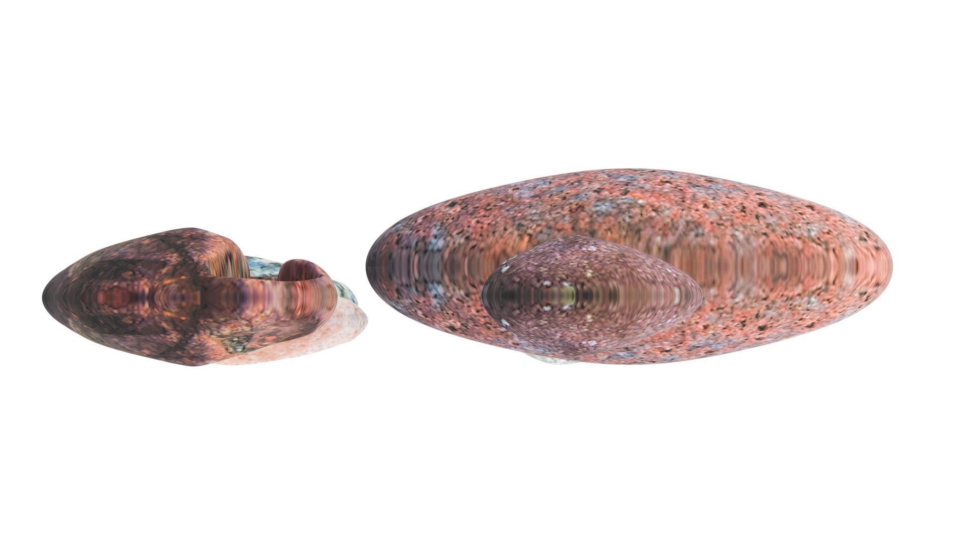 Rocks Set 3D model_17