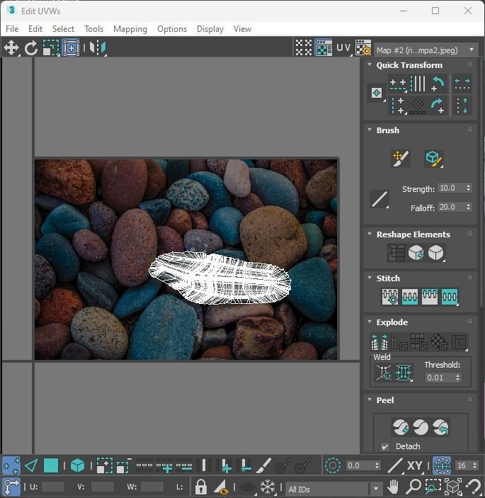 Rocks Set 3D model_31