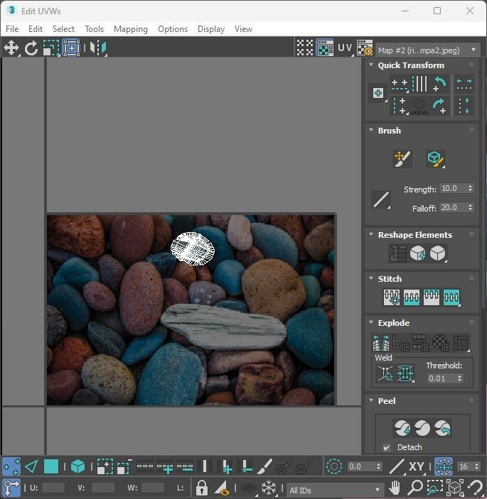 Rocks Set 3D model_34