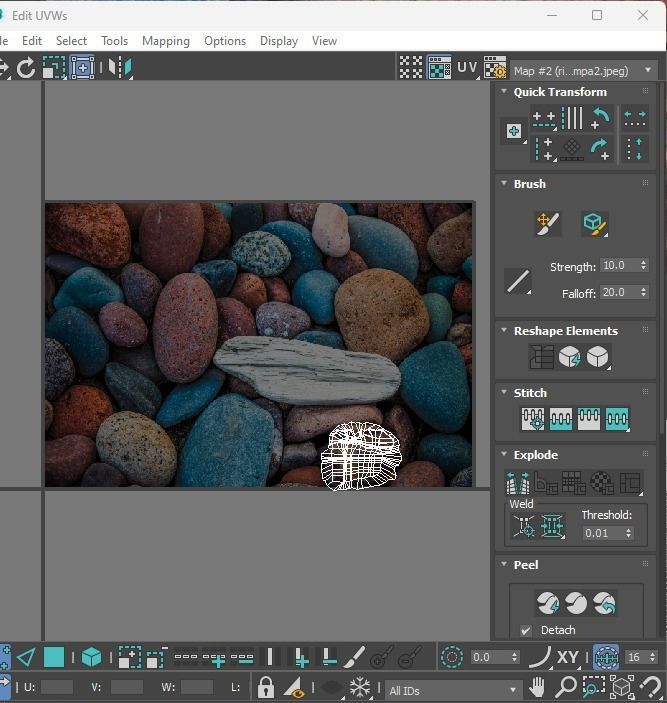 Rocks Set 3D model_36