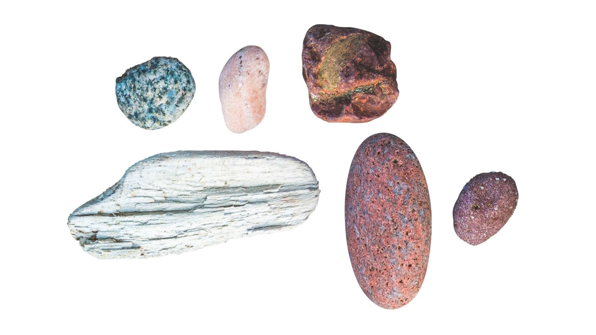 Rocks Set 3D model_15