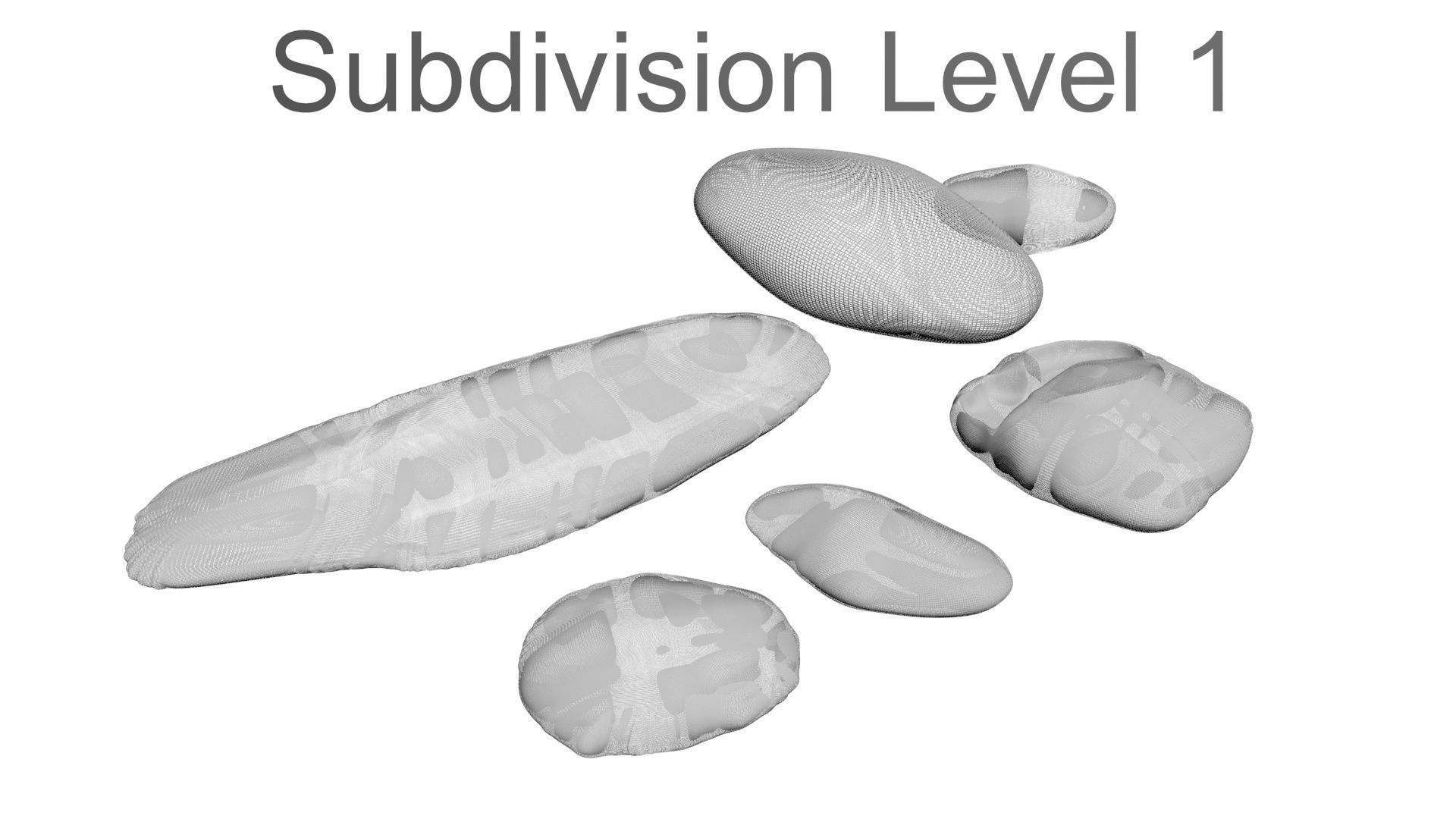 Rocks Set 3D model_29