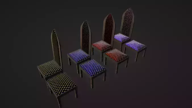 Gothic Chairs and Stools