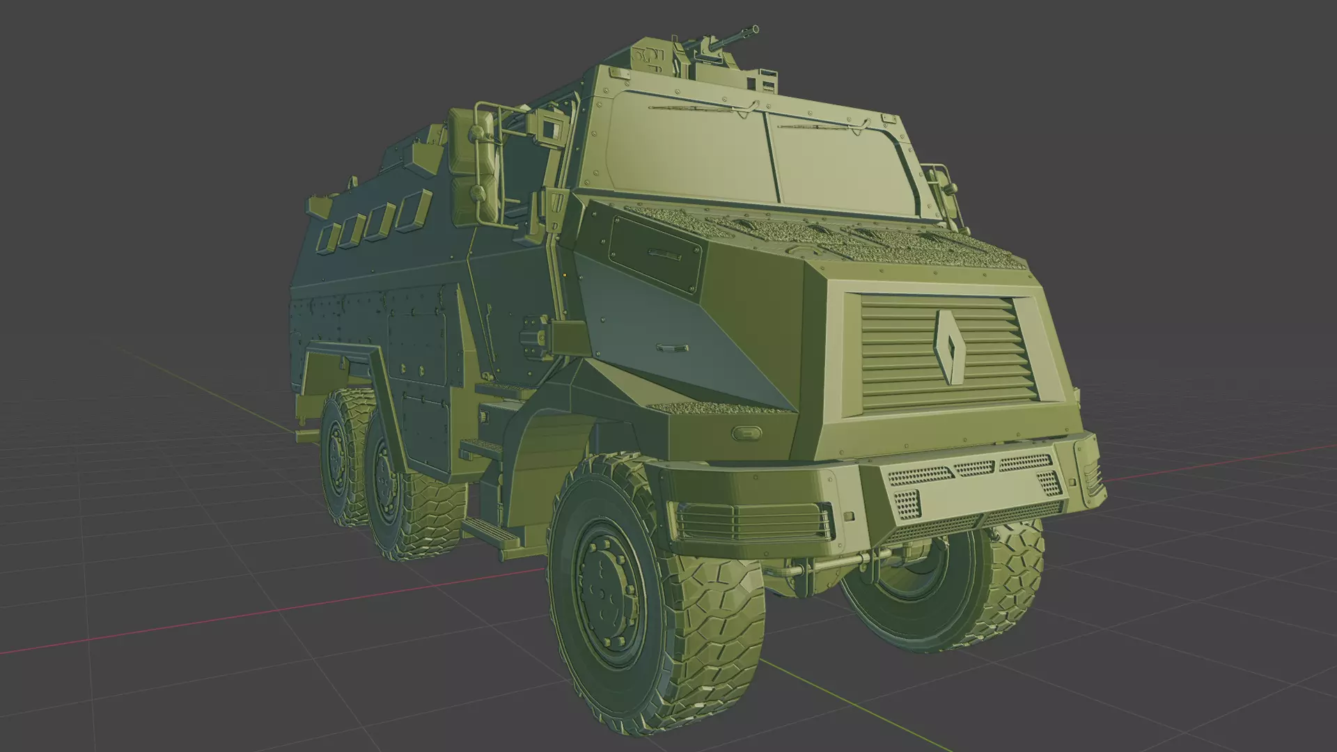 Peacekeeper PRV Free 3D model
