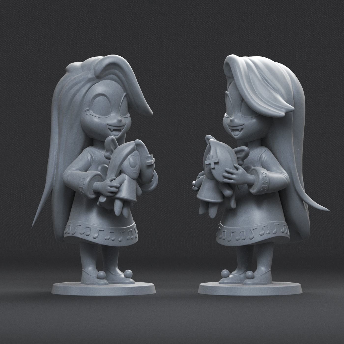 HAZBIN HOTEL - CHARLIE MORNINGSTAR CHILD- 3D print model_3