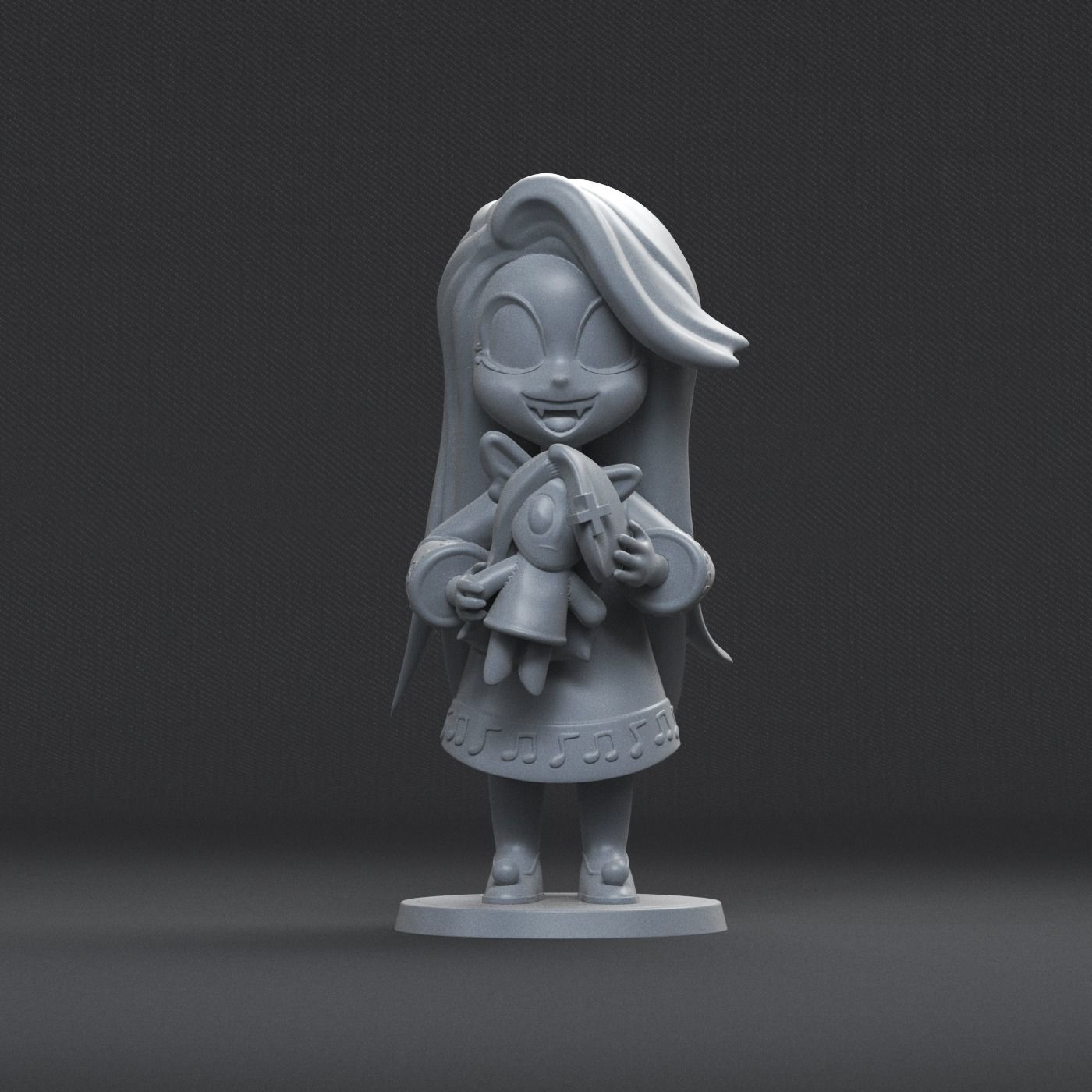 HAZBIN HOTEL - CHARLIE MORNINGSTAR CHILD- 3D print model_2