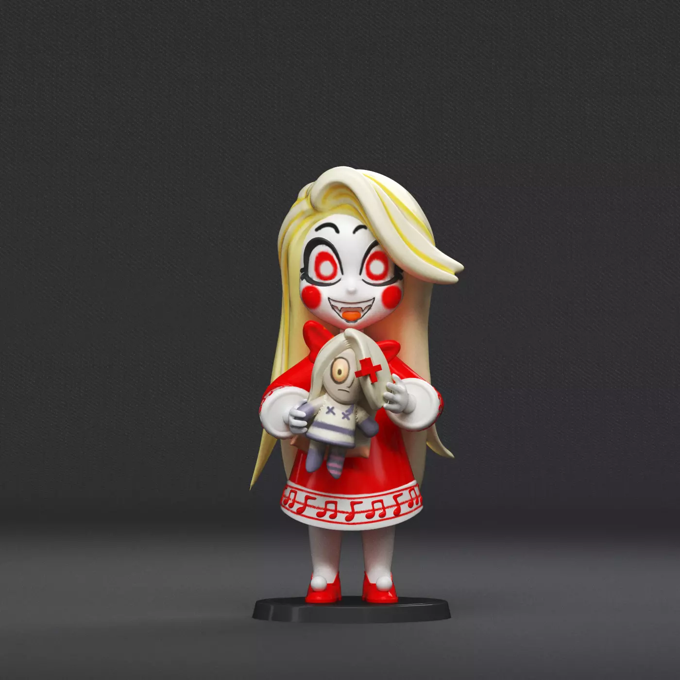 HAZBIN HOTEL - CHARLIE MORNINGSTAR CHILD- 3D print model_0