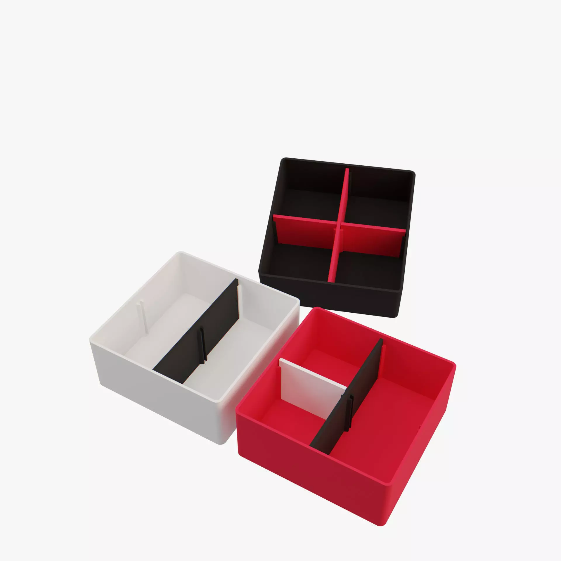 Sorting box 124 x 124 x 56 for 3D Print model 3D print model_0