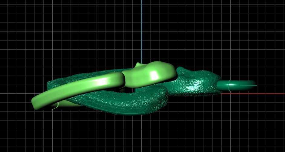 Pendant Embrace 3D print model_10