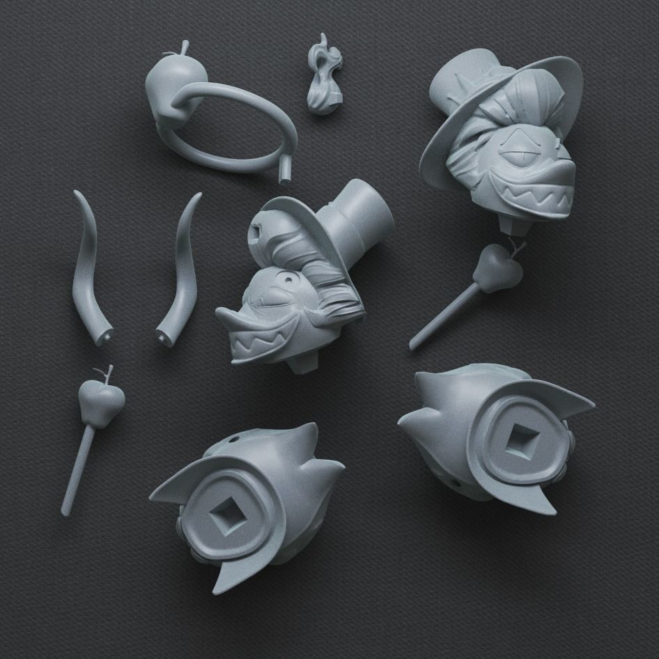 HAZBIN HOTEL -DUCK LUCIFER- 3D print model_4