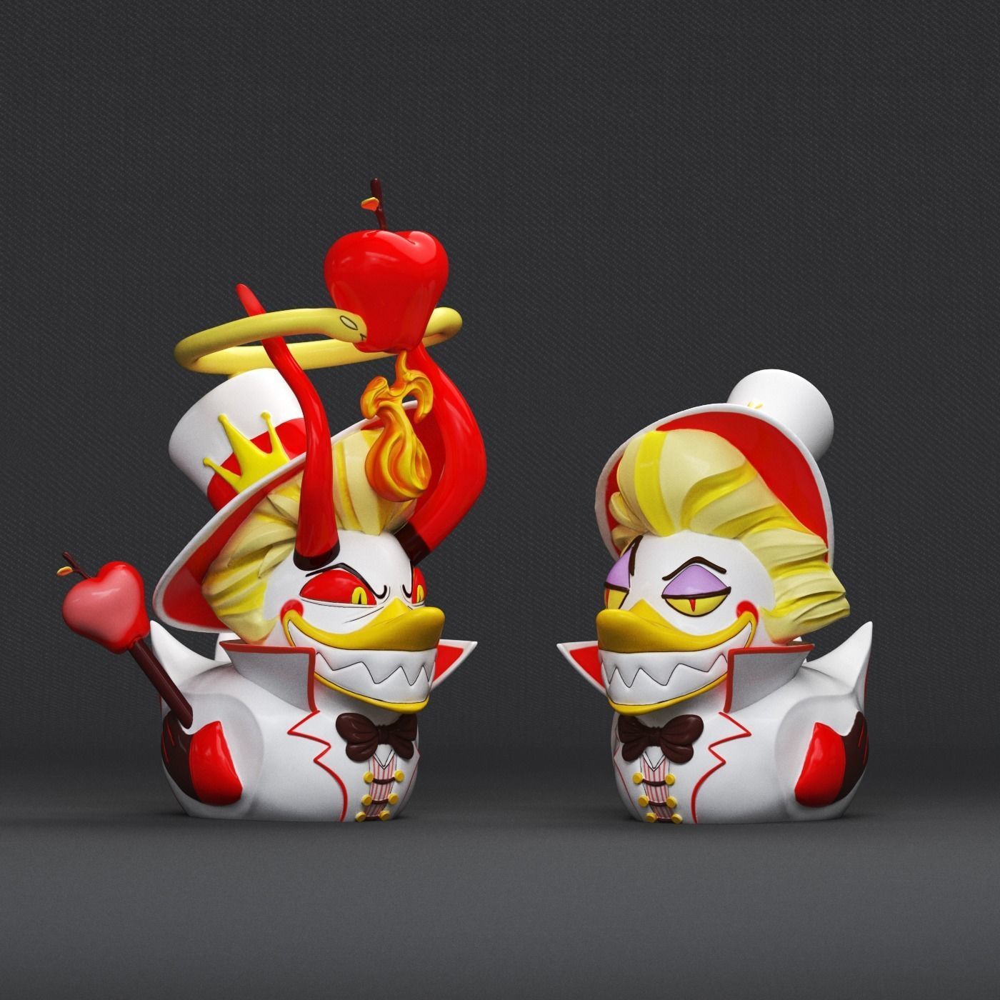 HAZBIN HOTEL -DUCK LUCIFER- 3D print model_1