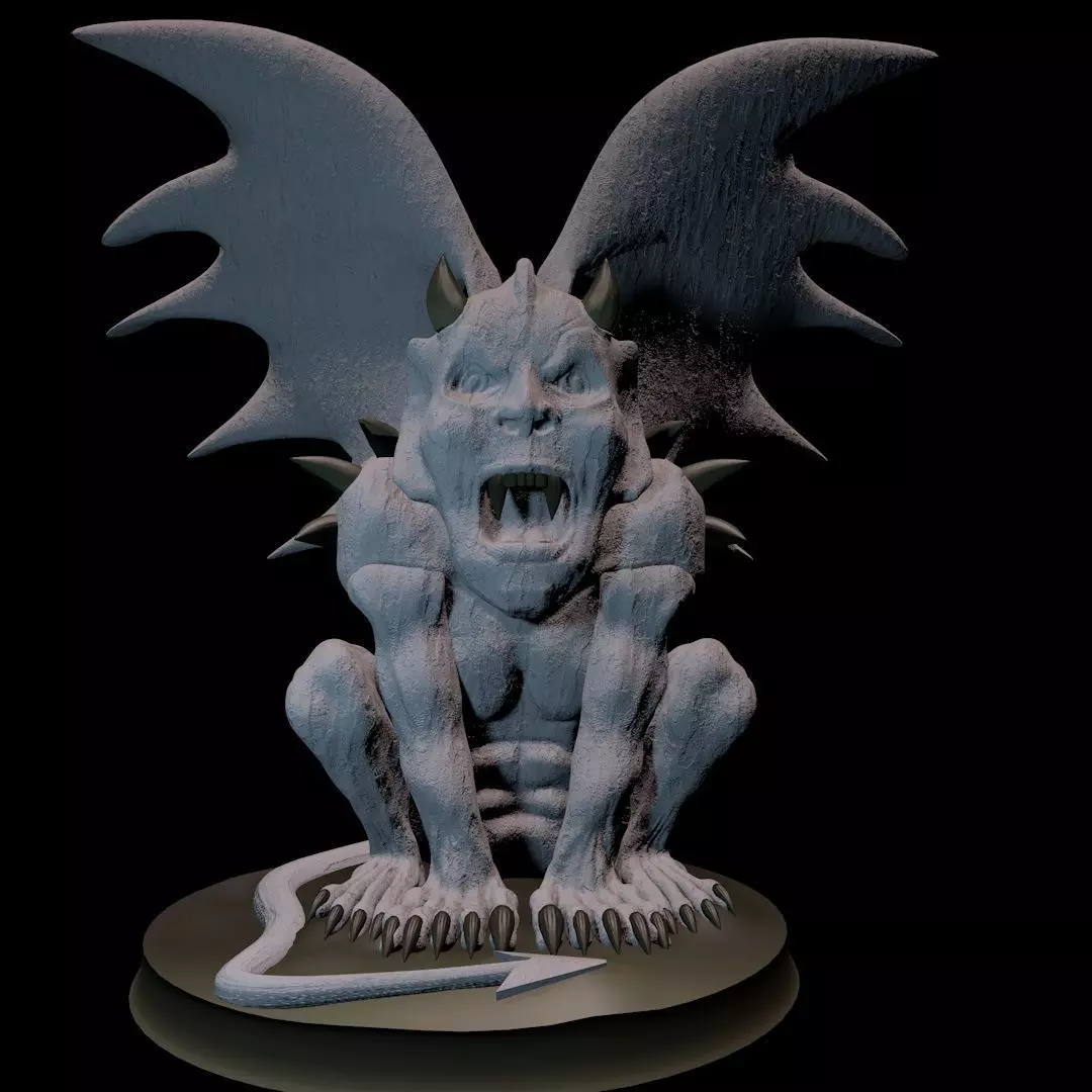 Gargoyle Statue 3D print model