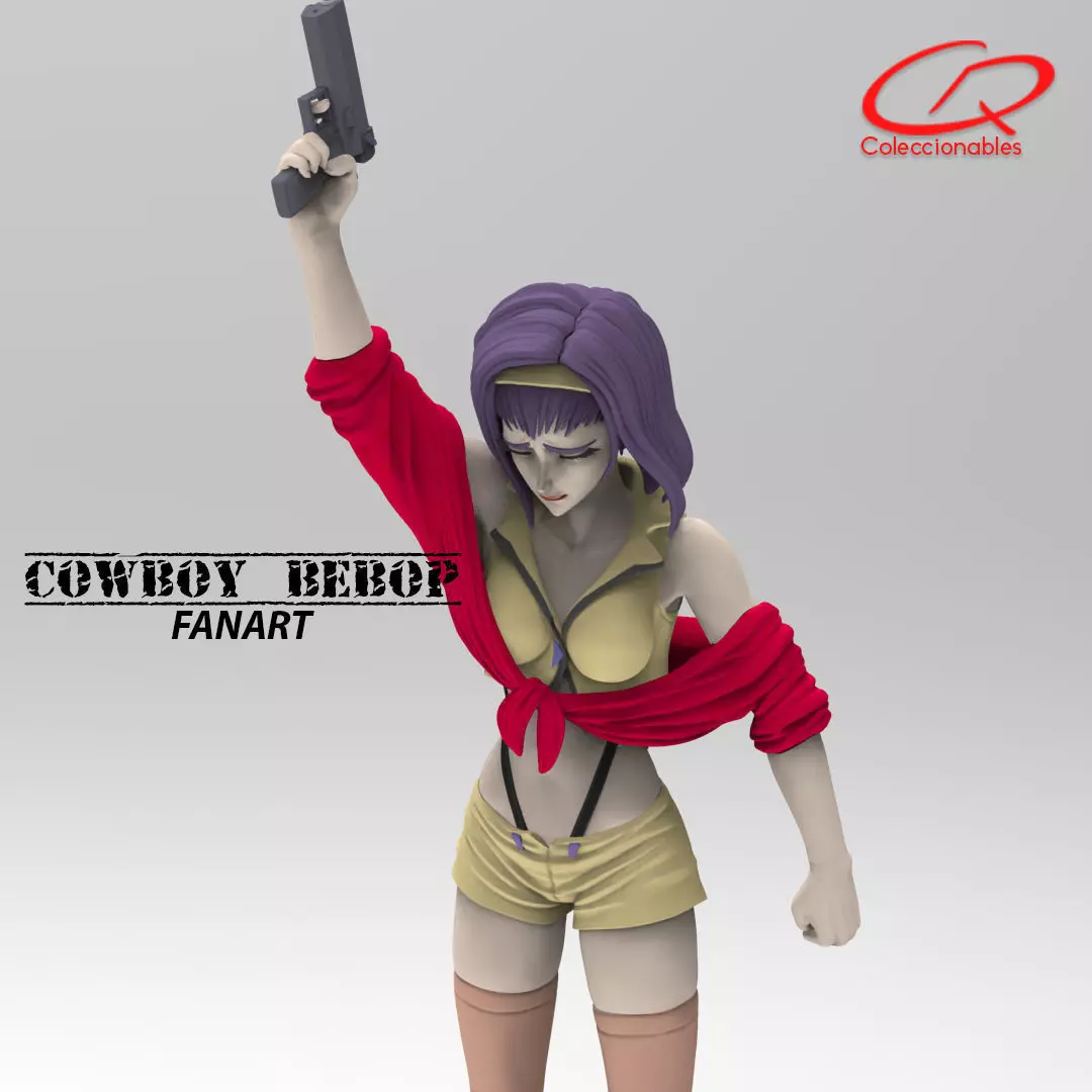 Cowboy Bebop Vol 2 - Faye Full figure 3D print model