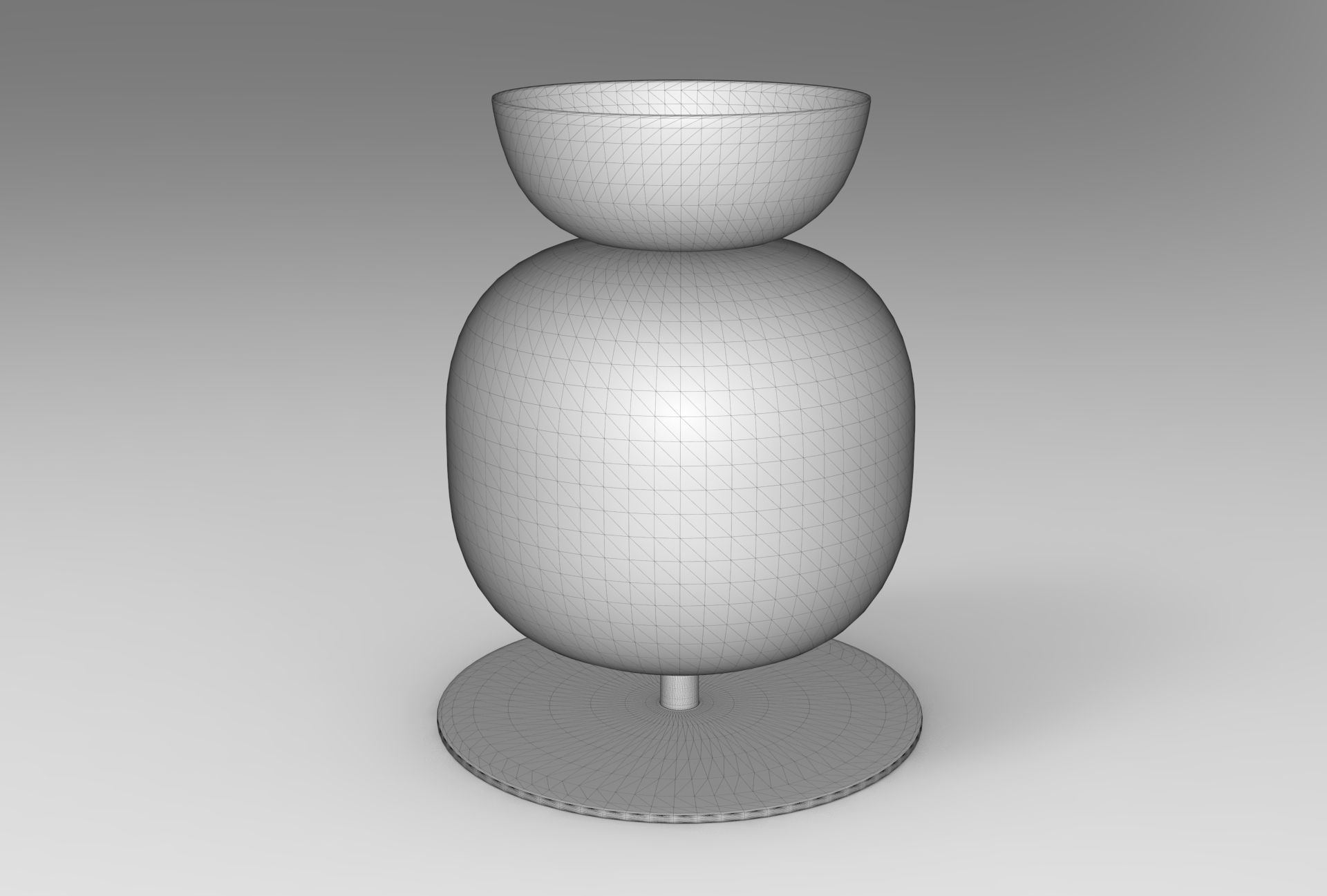 Nuly Vase Low-poly 3D model_5