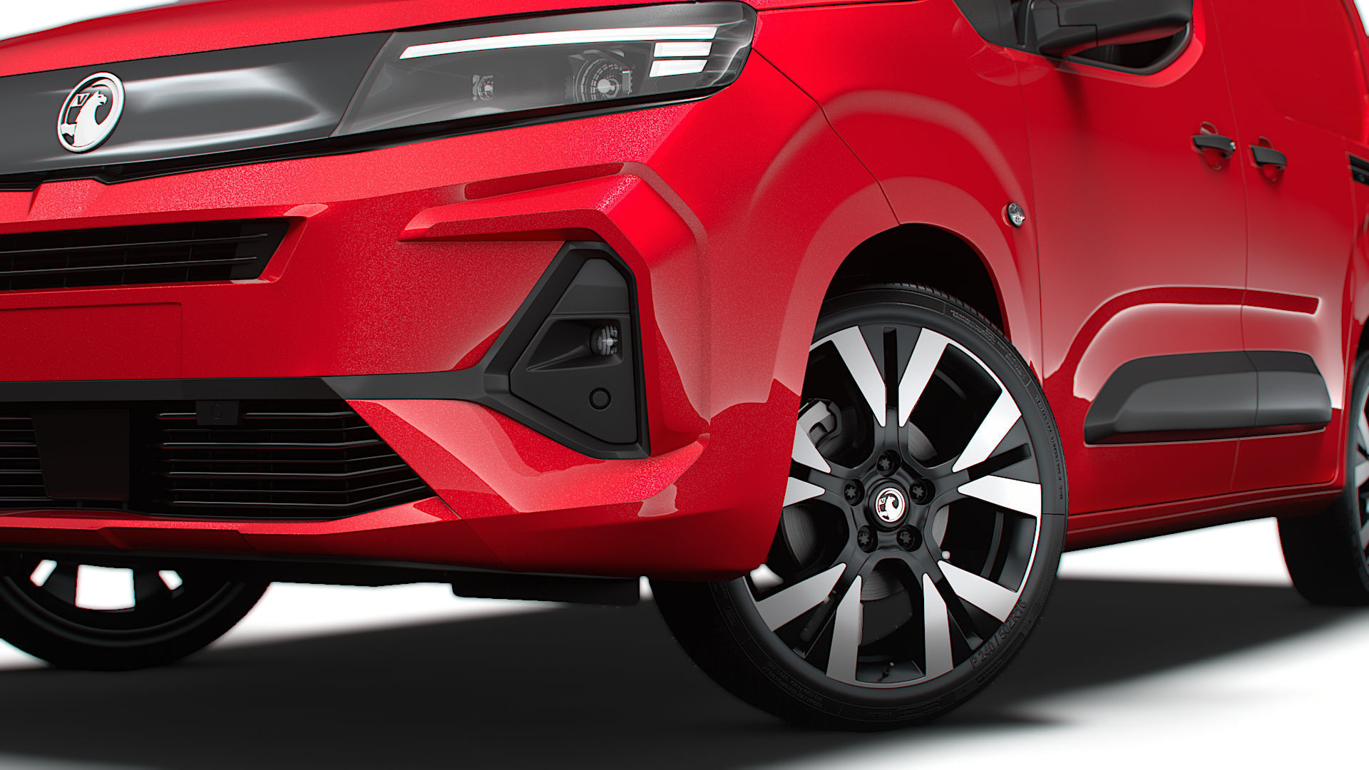 Vauxhall Combo Van SWB 2024 3D model_3