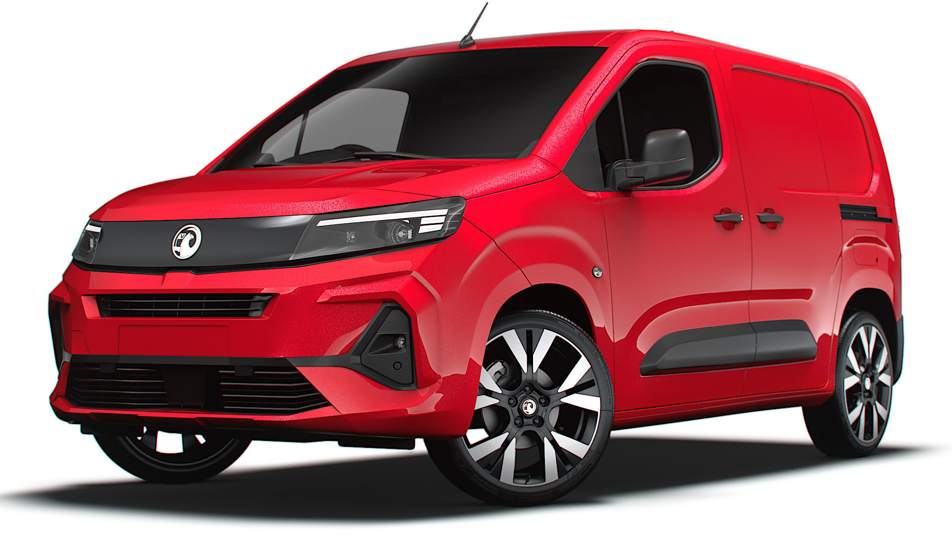 Vauxhall Combo Van SWB 2024 3D model_8