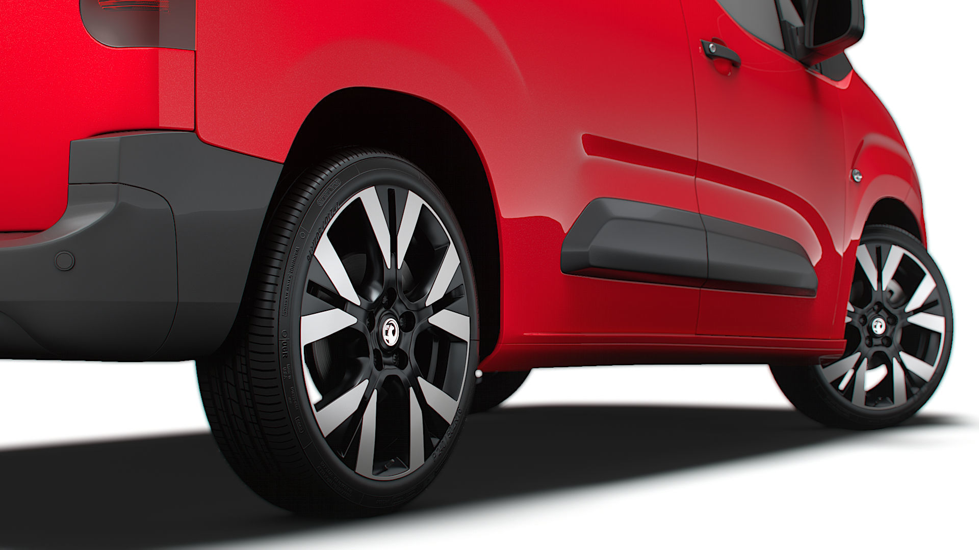 Vauxhall Combo Van SWB 2024 3D model_11