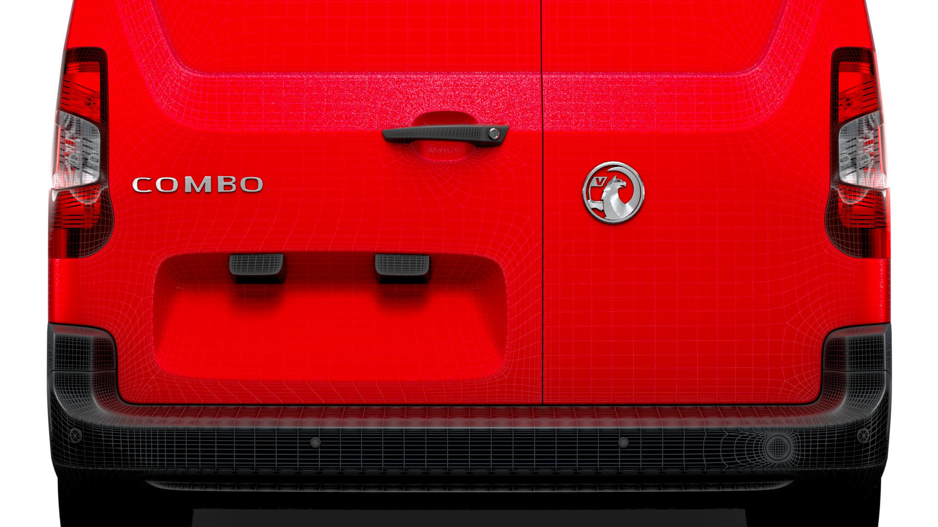 Vauxhall Combo Van SWB 2024 3D model_27