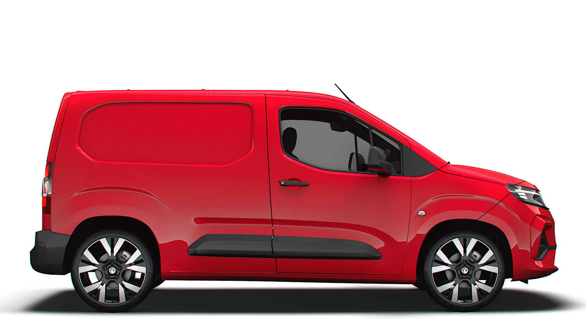 Vauxhall Combo Van SWB 2024 3D model_1