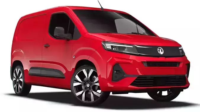 Vauxhall Combo Van SWB 2024 3D model