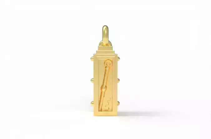 Reliquary Key Pendant