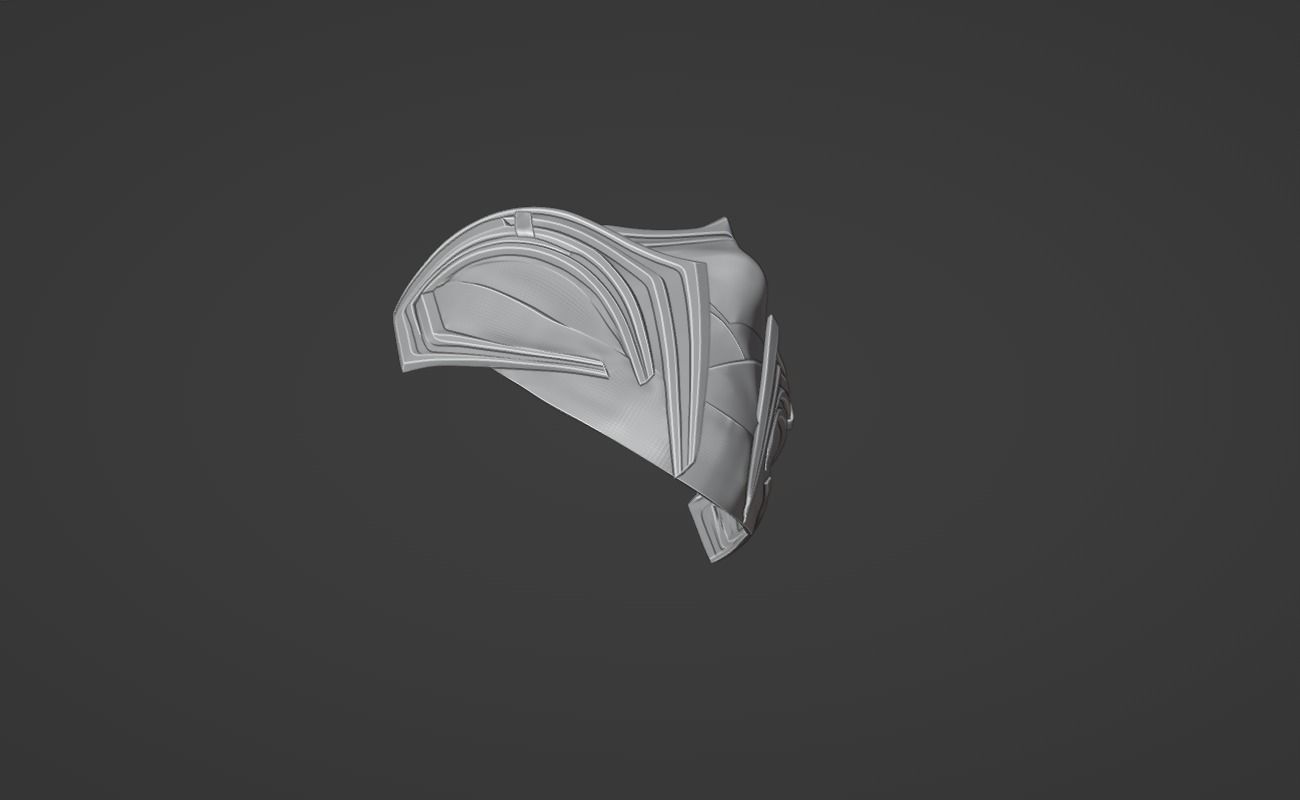 Ermac mask  from MK1 - Lord of the souls 3D print model_10