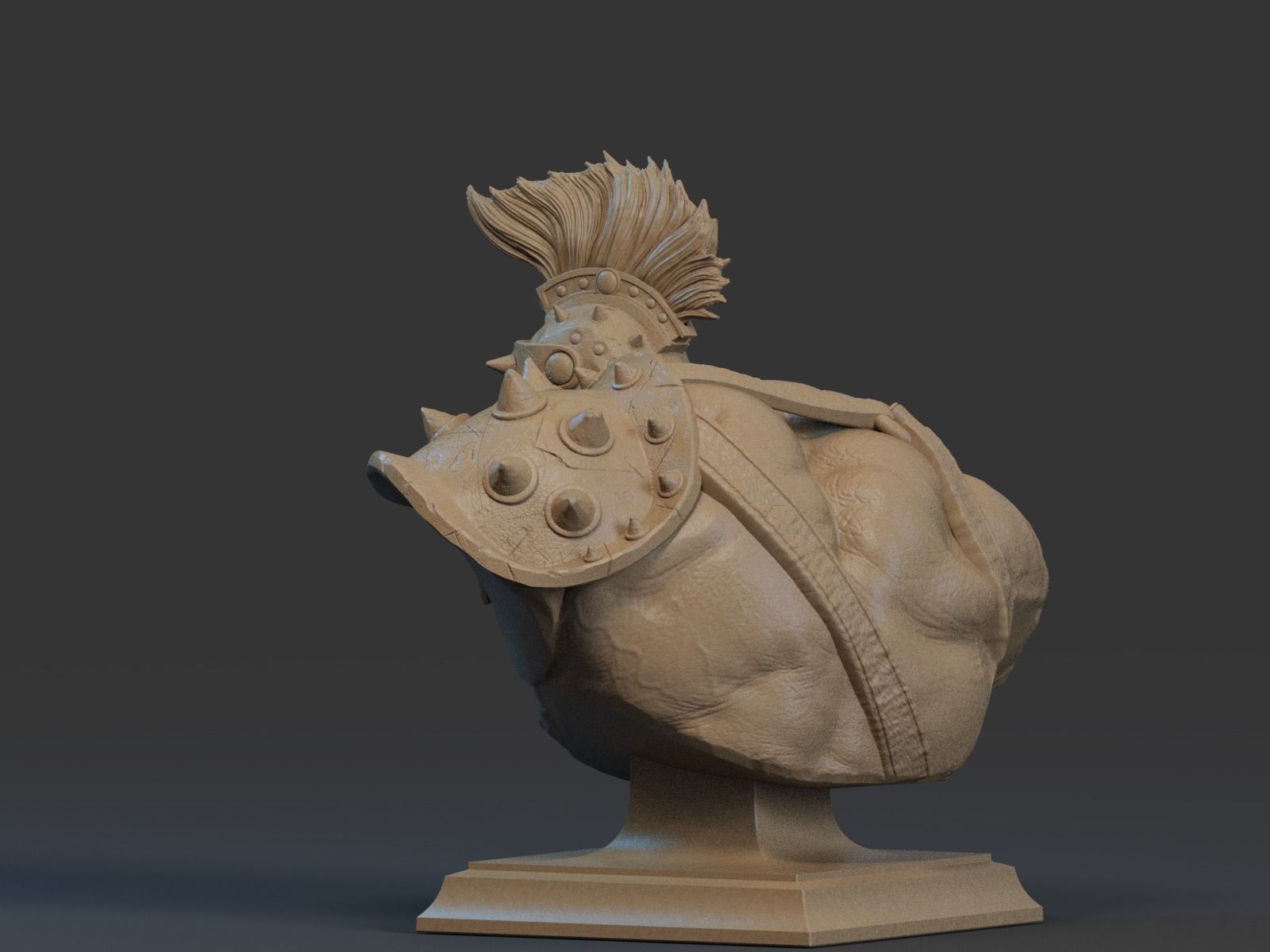 Hulk Bust 3D Print 3D print model_3