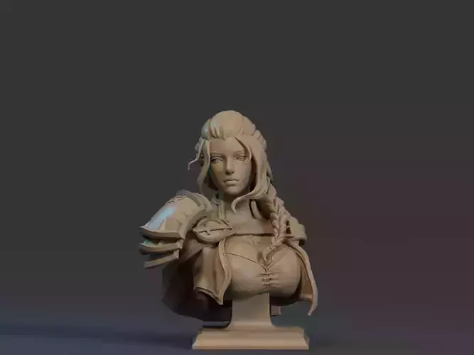 Jaina Proudmoore Bust  3D Print